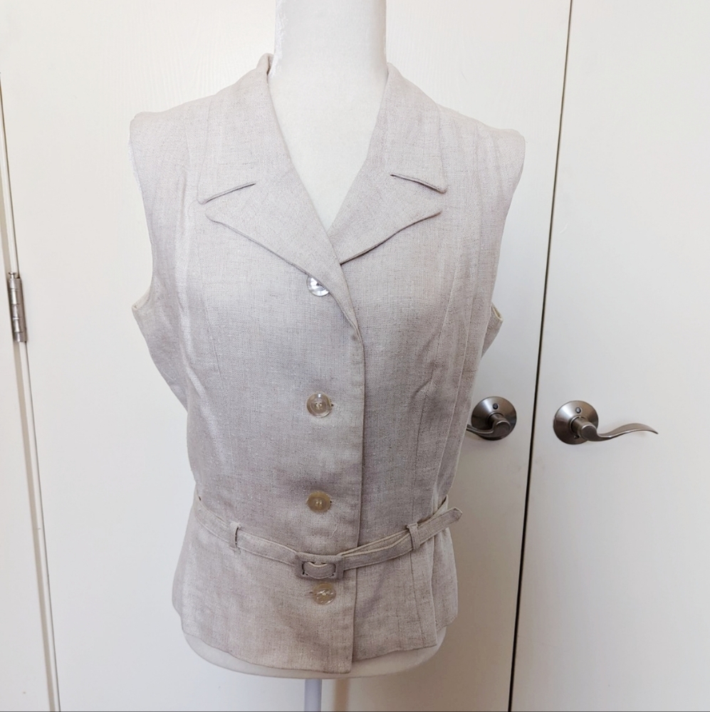 Thrifted vest